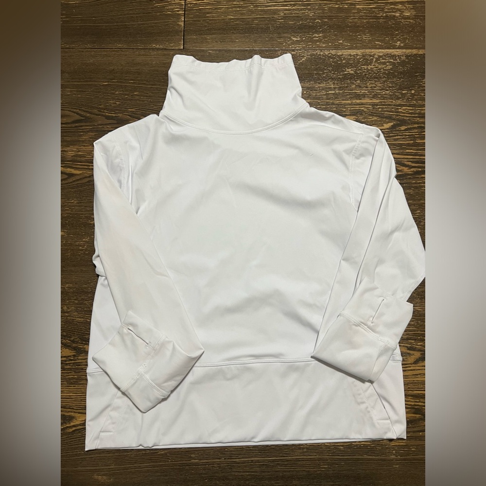 WOMEN ATHLETIC LONG SLEEVE WHITE